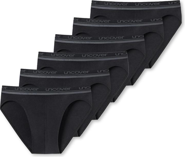 Produktbild Uncover by Schiesser 6er Pack Basic Rio Slip / Unterhose (M, 6er Pack)