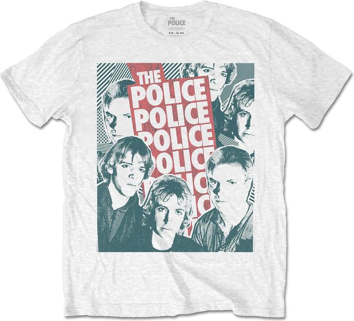 The Police Half-Tone Faces