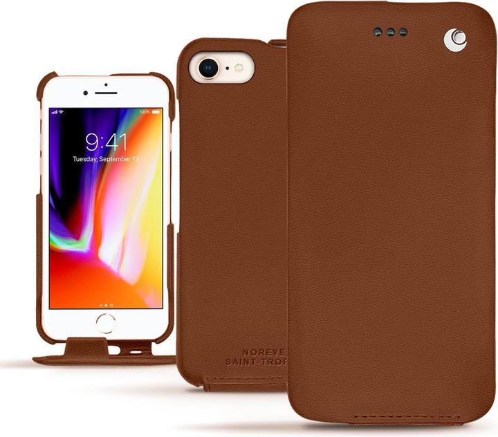 Actual product image Noreve Leather cover vertical (Apple iPhone 8)
