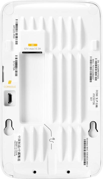 Image du produit HPE NW ION AP RW AP22D, Networking Instant (1200 Mbit/s)