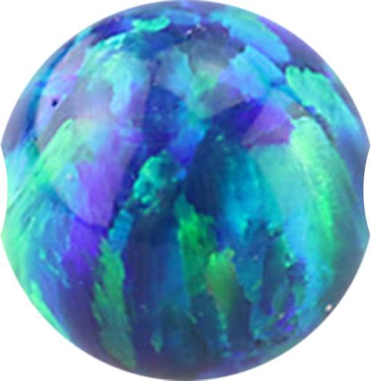 Immagine prodotto Star Piercing Palla Chiusura a sfera blu opalino (senza ottone)