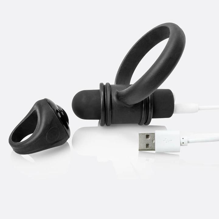 Immagine prodotto Screaming O My Secret Set di anelli vibranti telecomandati per lui Ricaricabile - Nero