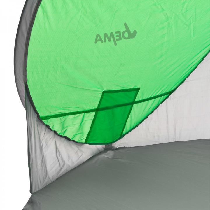 Produktbild Dema PopUp Strandmuschel grün / grau (Strandzelt + Strandmuschel, 1.02 kg)