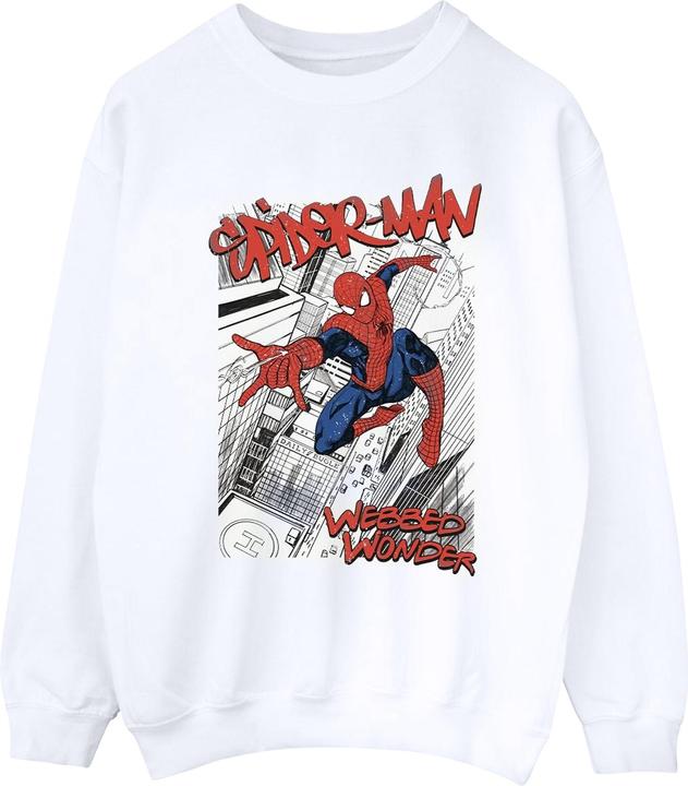 Immagine prodotto Spider-Man Sketch City Felpa Donna (M)