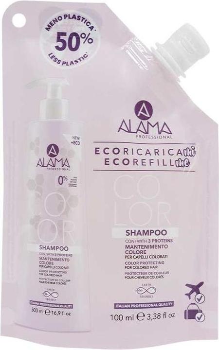 Alama Professional Color Eco Refill (100 ml, Flüssiges Shampoo)