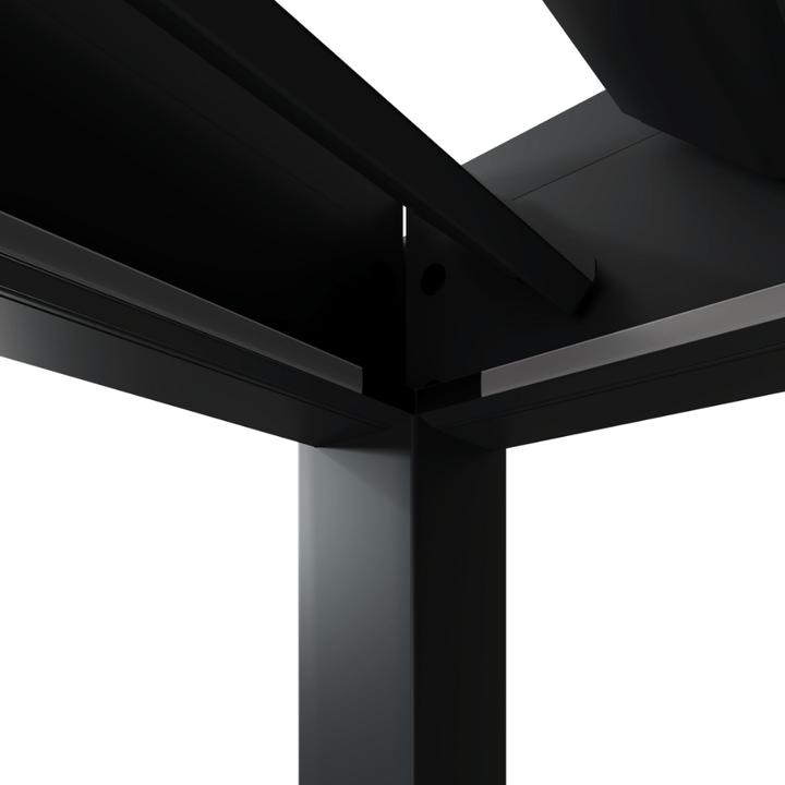 Image du produit Weide pergola électrique 3.6x7.2m anthracite avec LED (720 cm, 360 cm)
