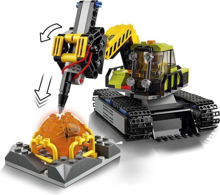 Image du produit LEGO City La base d'exploration du volcan (60124, LEGO City)