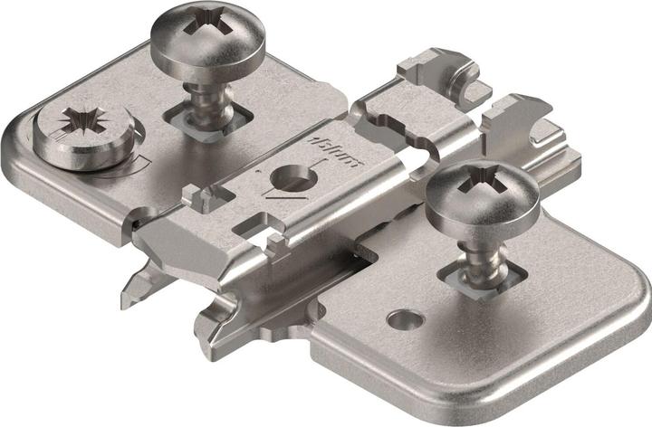 Image du produit Blum Plaques de montage cruciforme CLIP montage sur cloison (1 pcs)