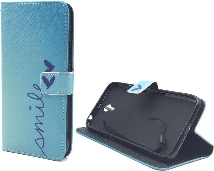 Actual product image König Design Protective Case for Lenovo ZUK Z1 Smile Blue Case Cover Cases + 1 Armour Protection Glass (Lenovo Zuk Z1)