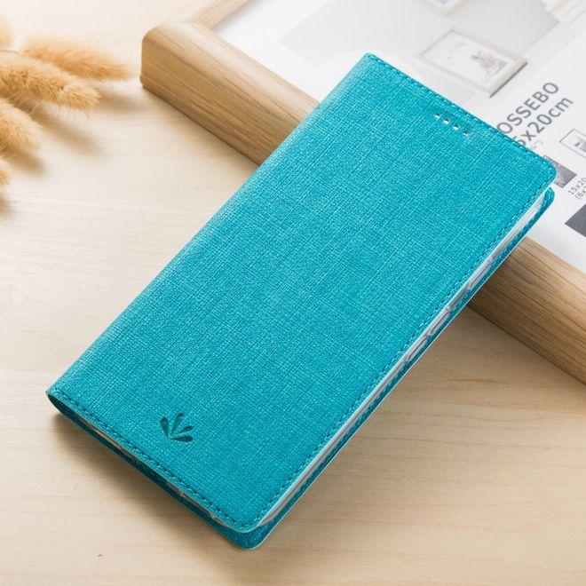 Produktbild MU Classic Leder Bookcover Hülle (HTC Desire 19+)