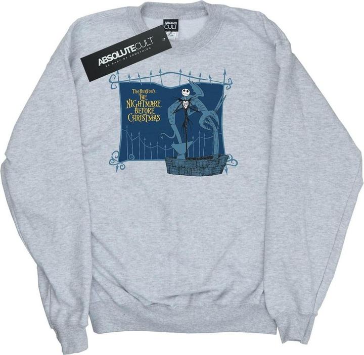 Disney Nightmare Before Christmas Jack And The Well Sweatshirt Mädchen