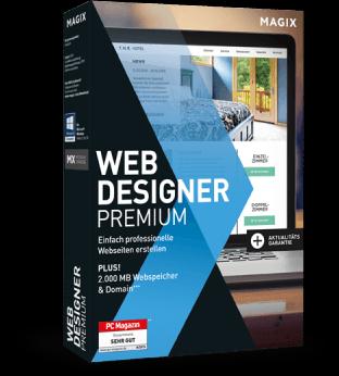 Magix Xara Web Designer 12 Premium (1 Utilisateur, Illimité)