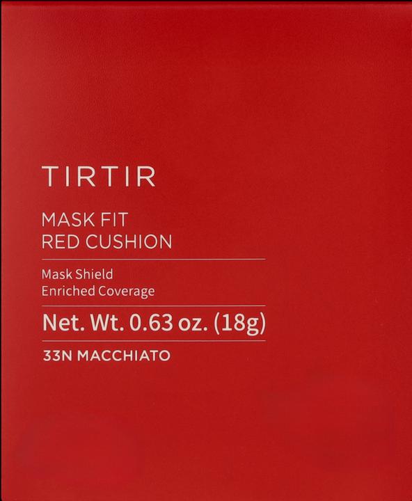 Immagine prodotto TirTir Mask Fit Red Cushion Foundation - Full Coverage, Weightless, Skin Fit (#33N Macchiato)