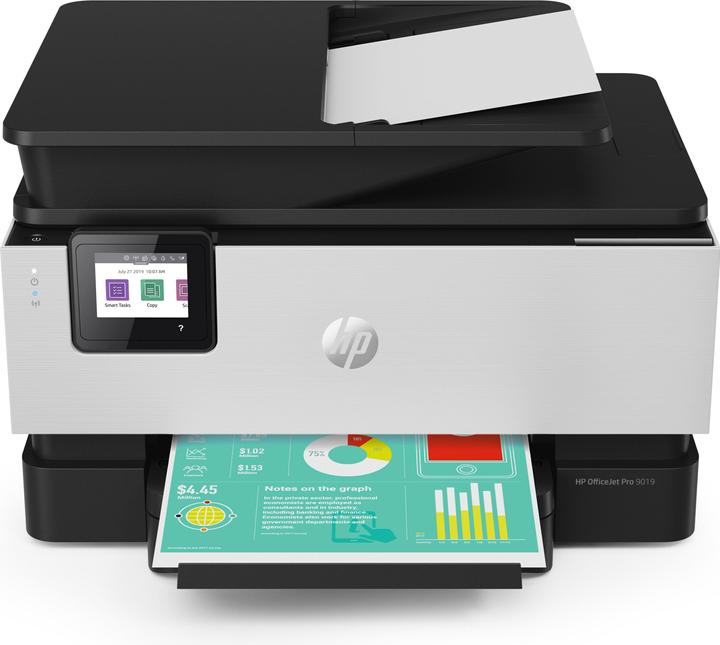 Actual product image HP OfficeJet Pro 9019e All-in-One (Ink, Colour)