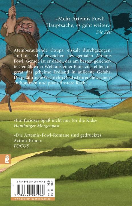Immagine prodotto Artemis Fowl - Die Rache (Tedesco, Colfer Eoin, Claudia Feldmann, 2019)