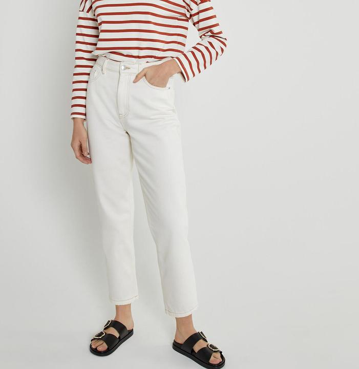 Produktbild La Redoute Collections Signature Mom-Jeans (S)
