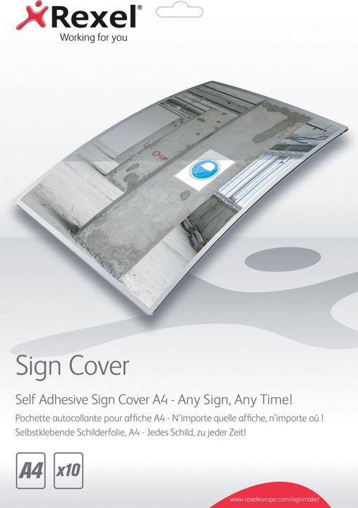 Image du produit Rexel Feuille de signalisation Couverture de signalisation (A4, 10 pièce(s), 125 µm)