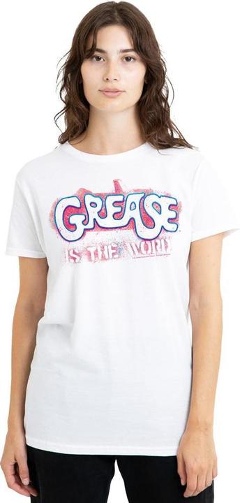 Actual product image Grease Unisex Adult Is The Word T-Shirt (XXL)