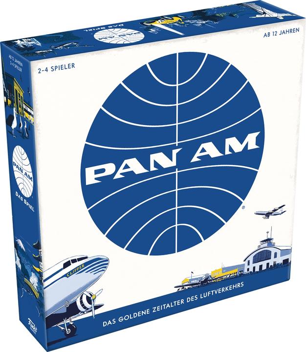 Produktbild 749008 - Pan Am von Funko, Brettspiel, für 2-4 Spieler, ab 12 Jahren (DE-Ausgabe) (Deutsch)