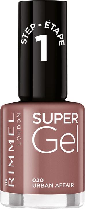 Rimmel London Rimmel - Super Gel STEP1 - Gel nail polish 12 ml - (986763, Gel-Effekt Nagellack)