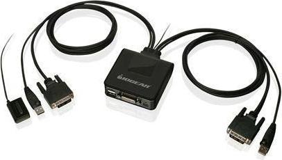 Productafbeelding Iogear 2-poorts USB DVI kabel