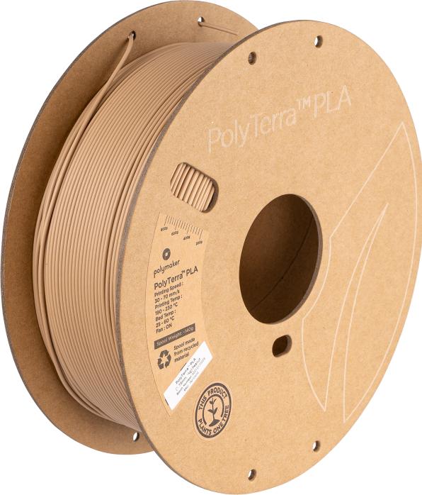 Produktbild Polymaker Polyterra (PLA, 1.75 mm, 1000 g, Braun)