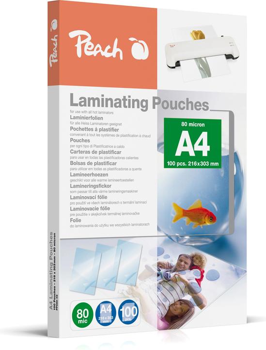 Produktbild Peach Pp580-02 (A4, 100 Stück, 80 µm)