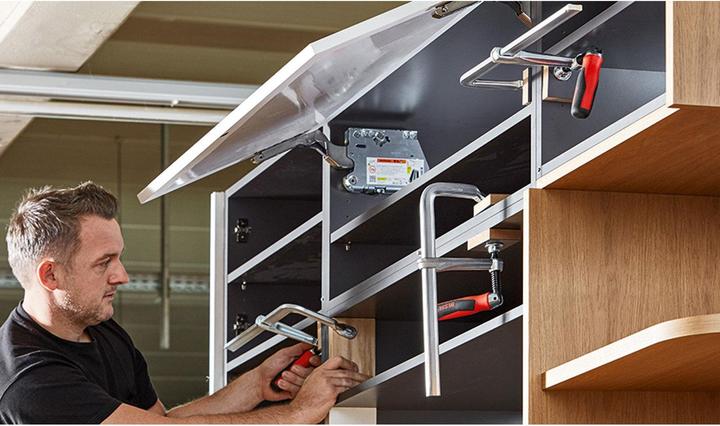 Immagine prodotto Bessey Morsetto a vite interamente in acciaio con maniglia pieghevole GZ50-12KG 500/120 (500 mm)