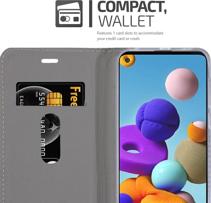 Image du produit Cadorabo Couverture look jeans Book (Samsung Galaxy A21s)
