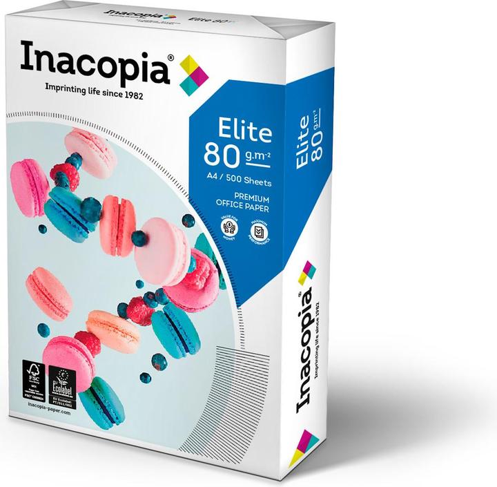 Image du produit Inacopia Elite FSC, 1 paquet de 500 feuilles (80 g/m², 500 x, A4)