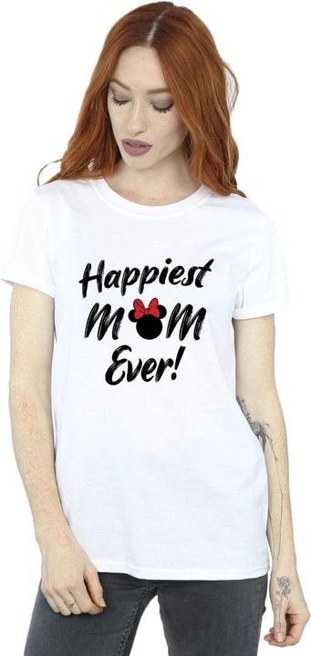 Image du produit Disney - T-shirt MINNIE MOUSE HAPPIEST MOM EVER - Femme (S)