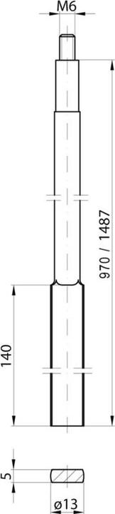 Produktbild MSL Rundstangen 1724 PLANET