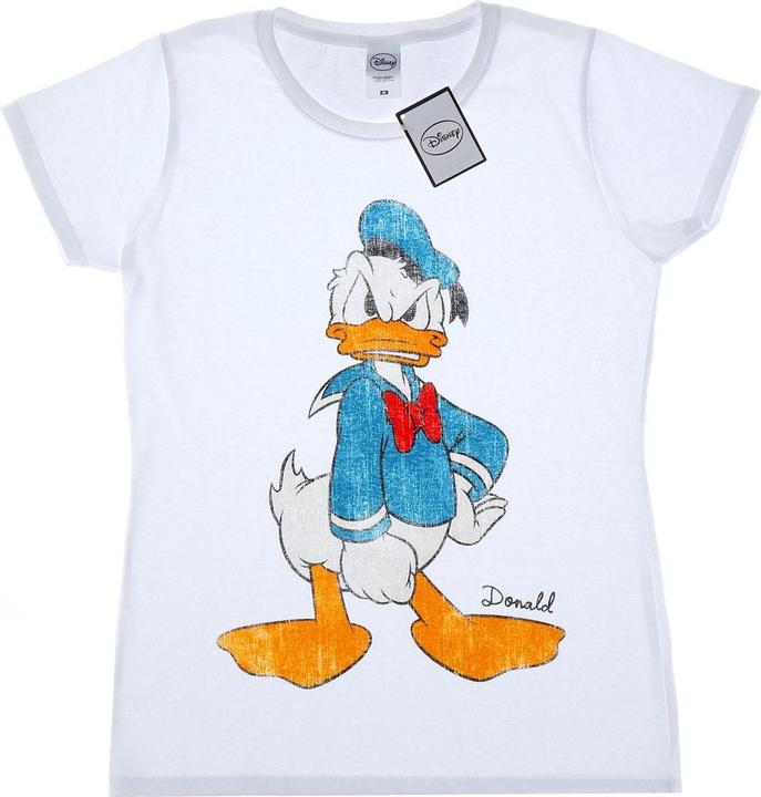 Immagine prodotto Disney Donald Duck Angry Maglietta Donna (L)