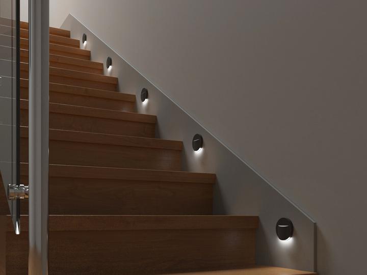 Image du produit Kanlux Applique murale encastrable LED ERINUS Noir 33334 (15 lm)