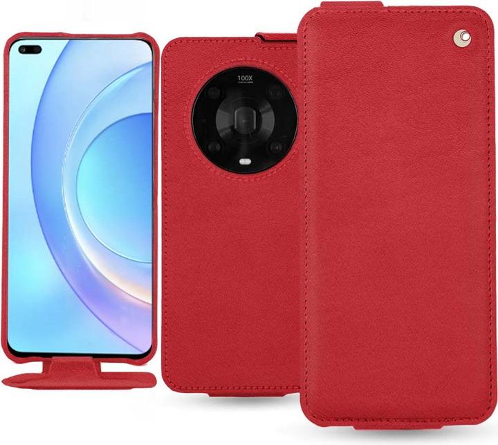 Actual product image Noreve Vertical leather shell (Honor Magic 4 Pro)