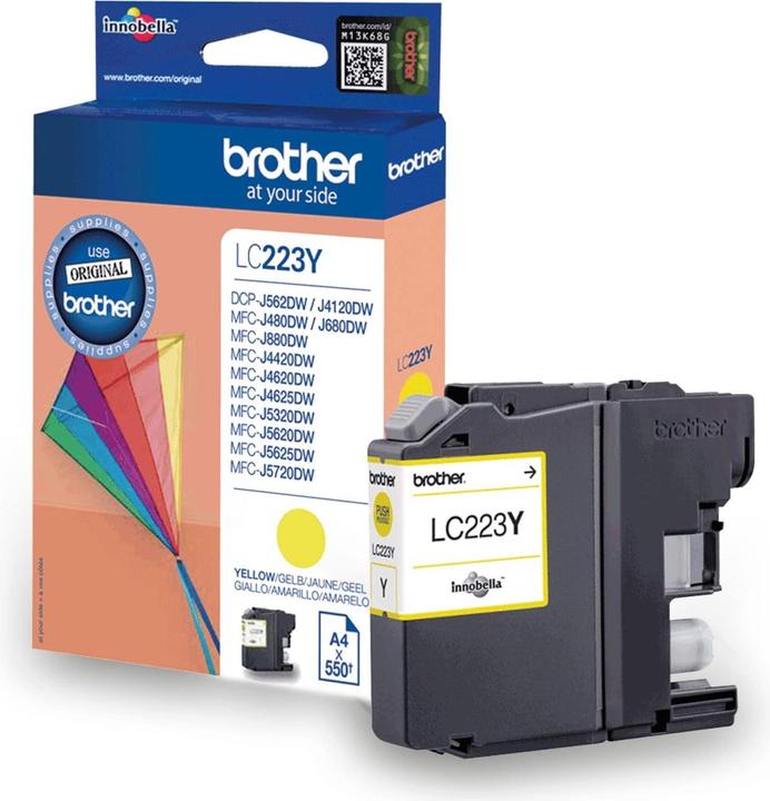 Actual product image Brother Lc-223 (Y)