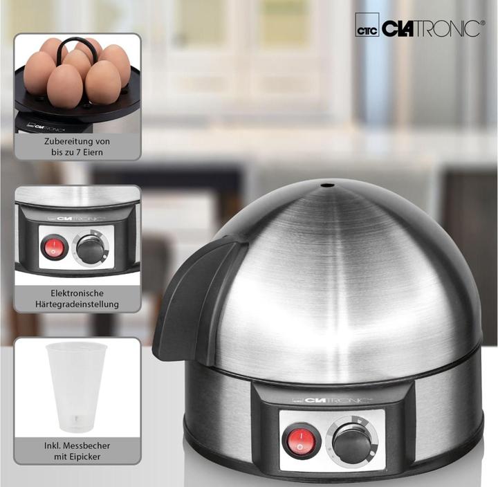 Actual product image Clatronic EK 3321 egg cooker 7 egg(s) (EU plug)