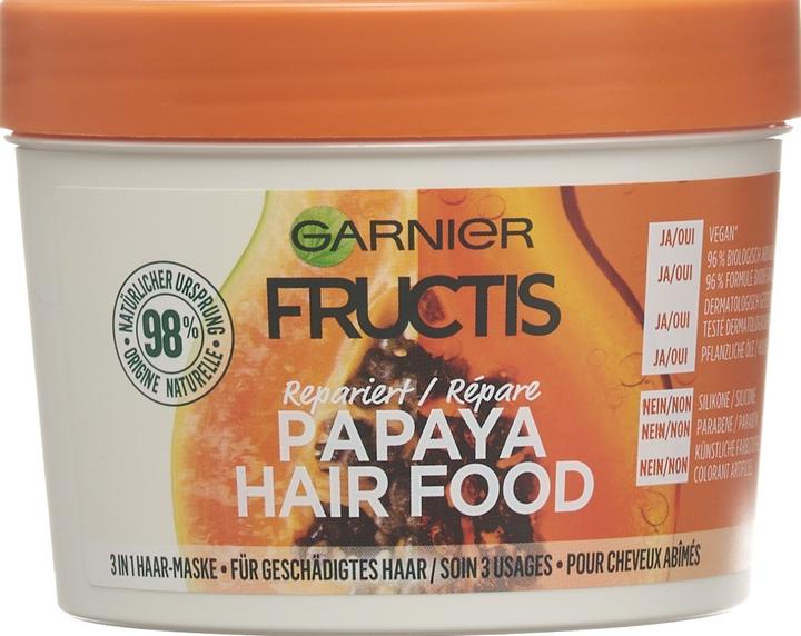 Produktbild Garnier Fructis Hair Food Papaya 3in1 (390 ml)