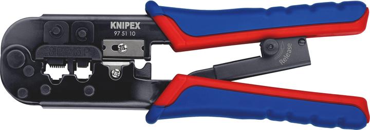 Knipex Crimpzange für Westernstecker (190 mm)