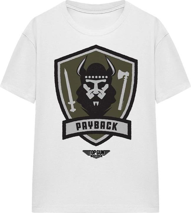 Actual product image Top Gun Unisex Adult Payback Logo T-Shirt (XXL)
