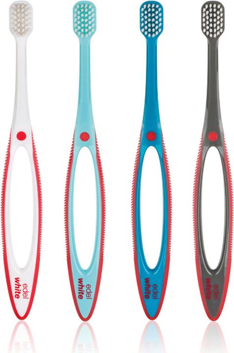 Actual product image Edel + White Pro Gums Toothbrush - XXL Brush Head (Extra soft, 1 x)