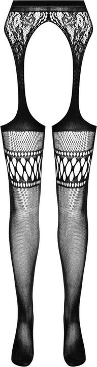 Produktbild Passion S026 Medias Con Liguero Negro Talla Unica (One Size, Einzelpack)