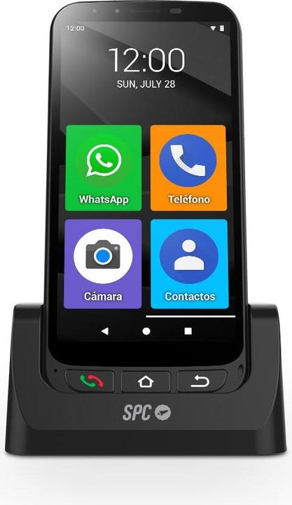 Actual product image SPC Zeus 4G Pro (64 GB, Black, 5.50", 13 Mpx, 4G)