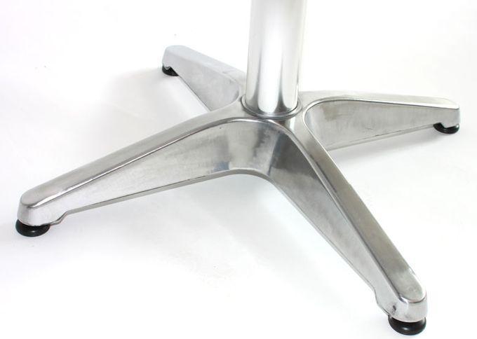 Image du produit Mendler 10x table haute en aluminium, table de bistro, réglable en hauteur 70/110cm Ø=60cm pliable, pied en (70 x 110 cm)