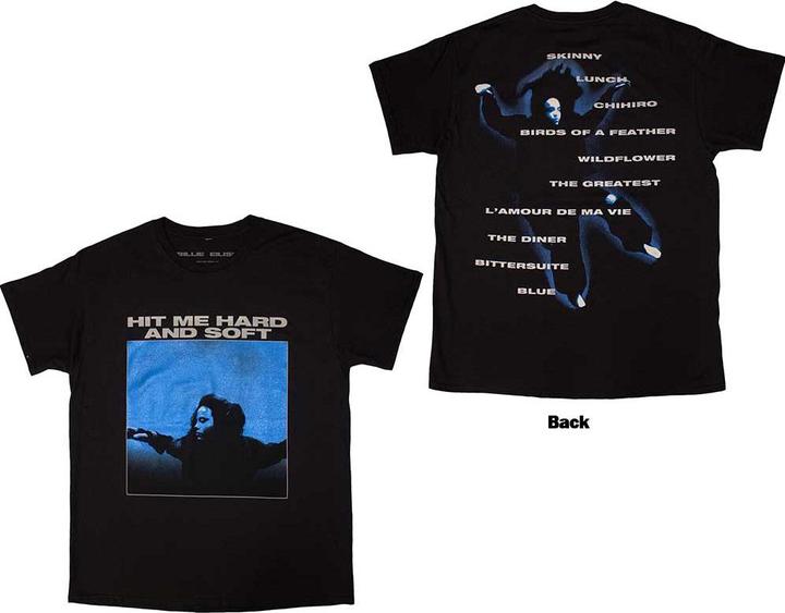 Billie Eilish Hit Me Hard And Soft Tracklist Back Print