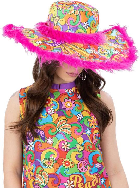 Image du produit Smiffys - Chapeau d'été SUMMER OF LOVE HIPPIE - Adulte