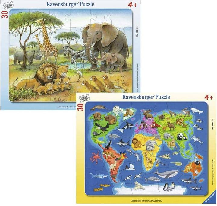 Actual product image Ravensburger Africa's wildlife (30 pieces)