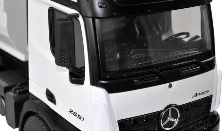 Actual product image Amewi Mercedes PRO Metal Electric Brushed Truck 4WD 1:18 RTR white (RTR Ready-to-Run)