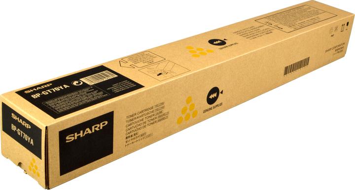 Actual product image Sharp Toner yellow BPGT70YA (Y)