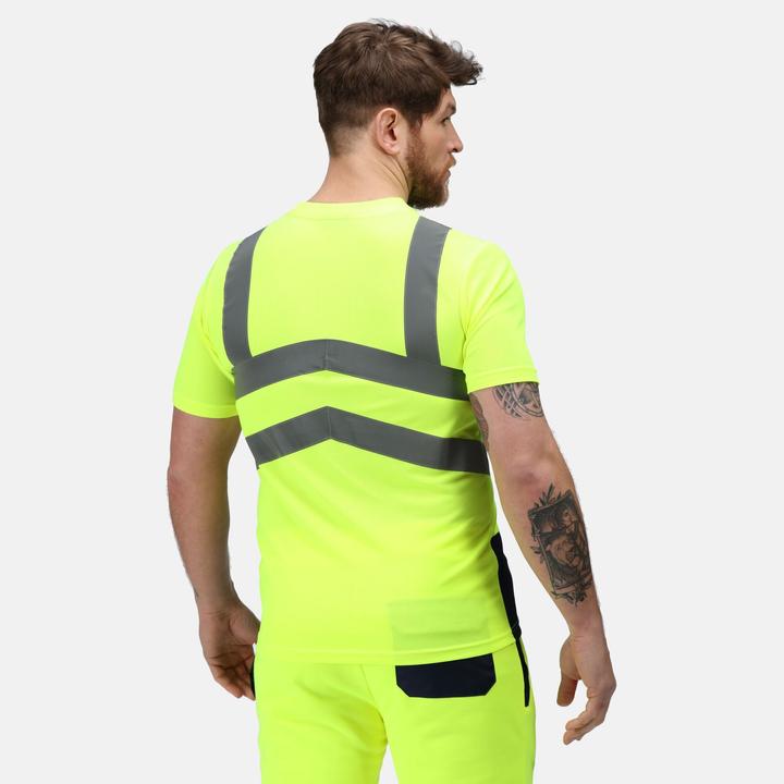 Produktbild Regatta Pro Tshirt Hohe Sichtbarkeit Kurzärmlig (XL)